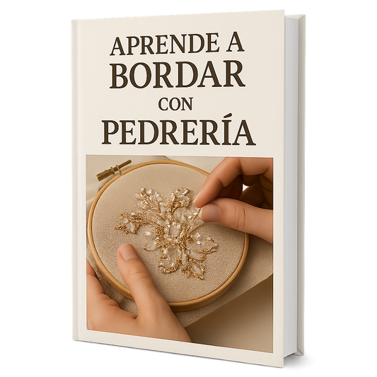 Aprende Bordado con Pedreria