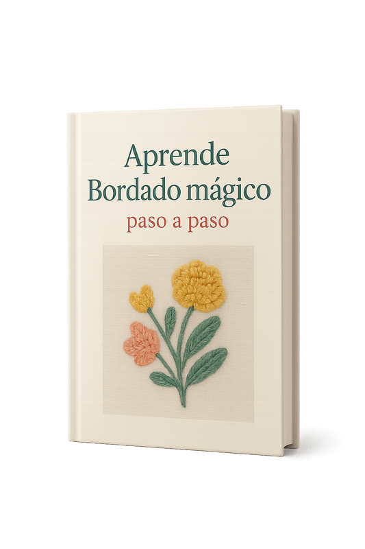 Aprende Bordado Magico Paso a Paso
